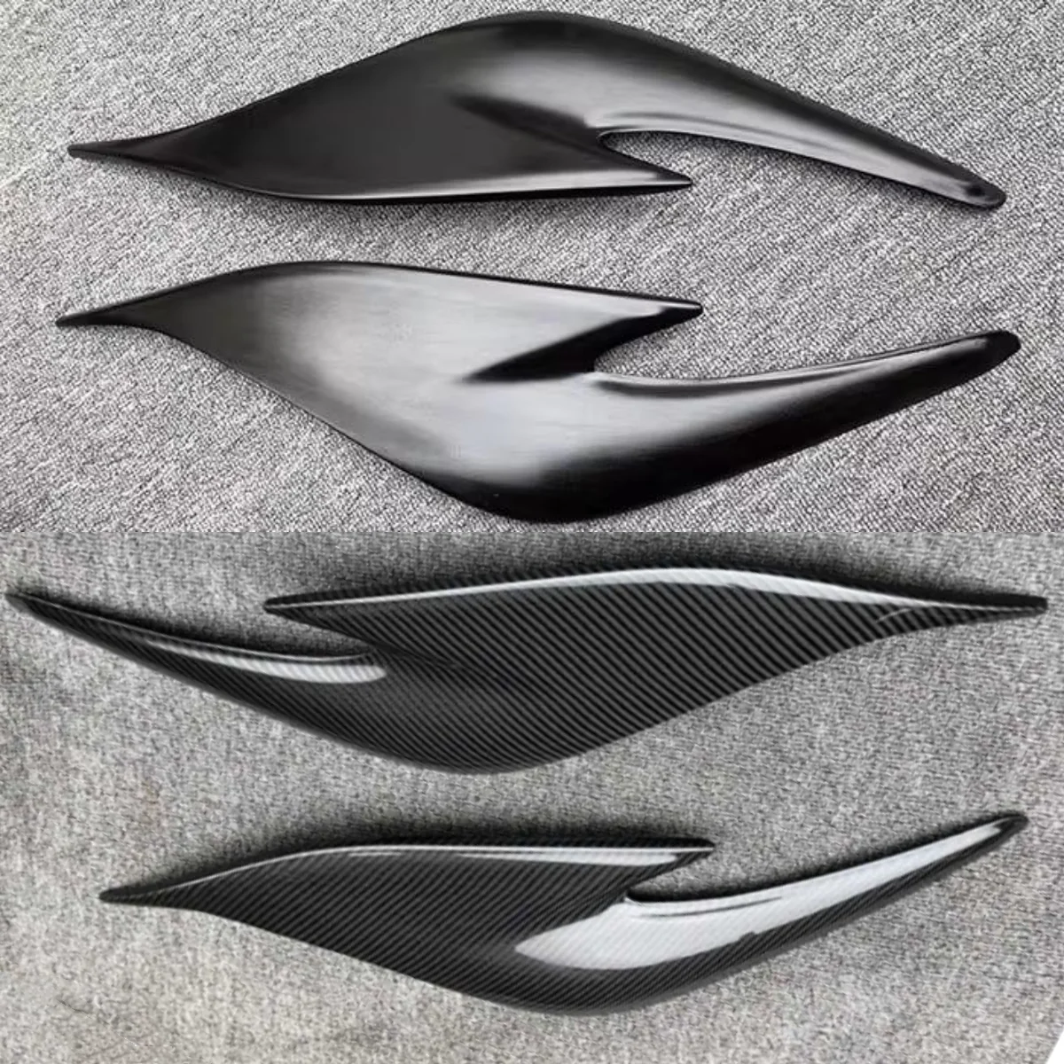 Carbon fiber Front Headlight Eyebrow for Toyota Prius ZVW30 12-15 modified resin Decorative stickers Car Accessories
Carbon fiber Front Headlight Eyebrow for Toyota Prius ZVW30 12-15 modified resin Decorative stickers Car Accessories