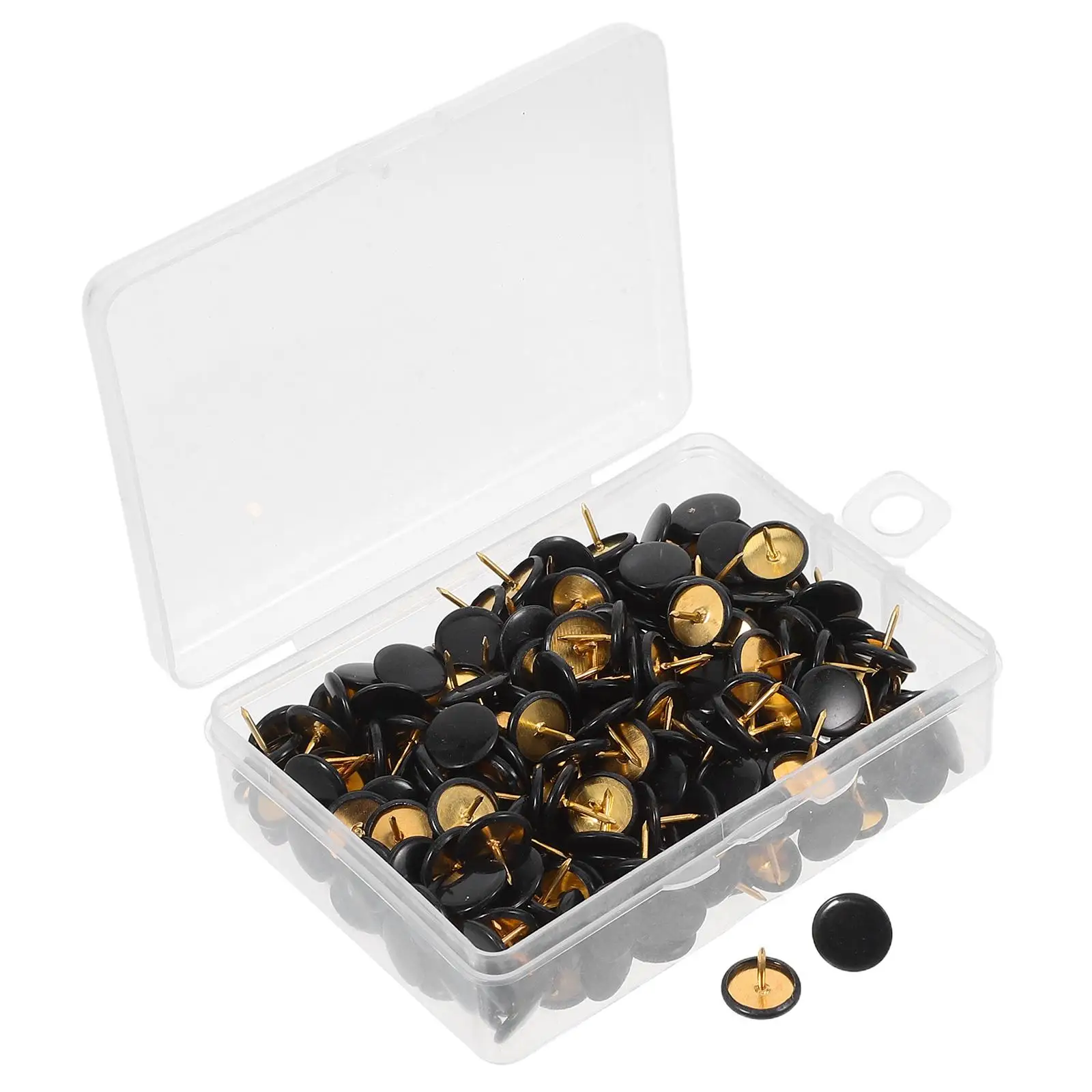 Round Flat Head Thumbtacks for Bulletin Board Wall Push Pins Black Plastic Cute Thumbtacks Map Tacks Cork Board Accessories
Round Flat Head Thumbtacks for Bulletin Board Wall Push Pins Black Plastic Cute Thumbtacks Map Tacks Cork Board Accessories