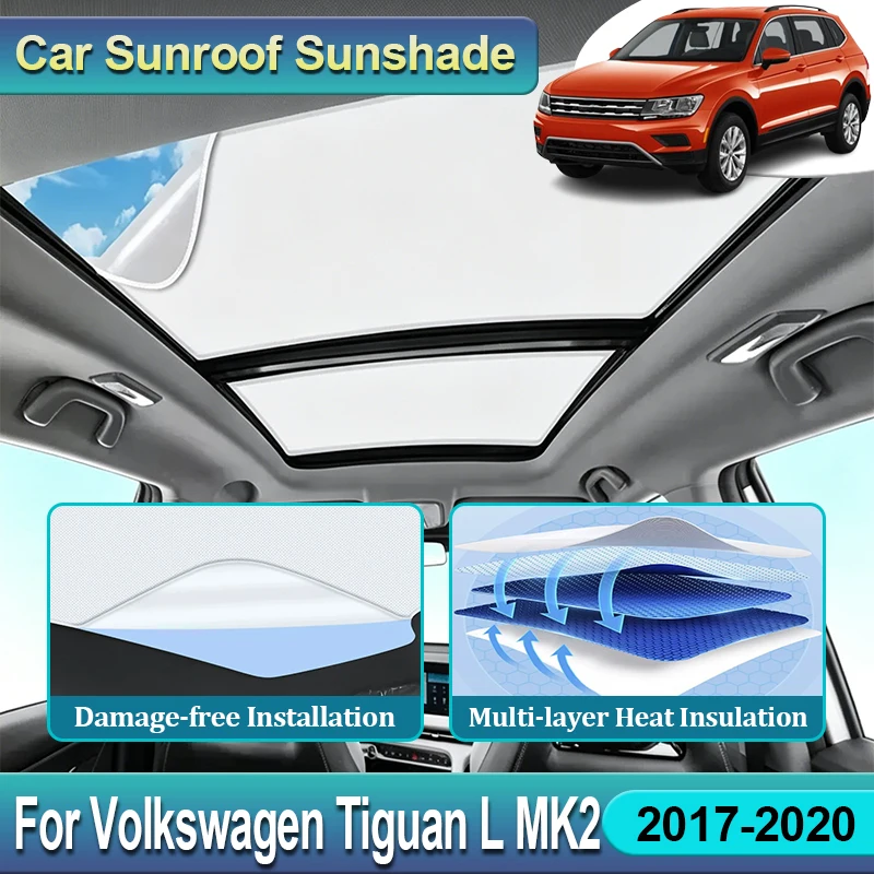 For Volkswagen Tiguan L MK2 LWB 2017-2020 Electrostatic Adsorption Sunroof Accessorie Interior Sunshade Skylight Heat Insulation
For Volkswagen Tiguan L MK2 LWB 2017-2020 Electrostatic Adsorption Sunroof Accessorie Interior Sunshade Skylight Heat Insulation