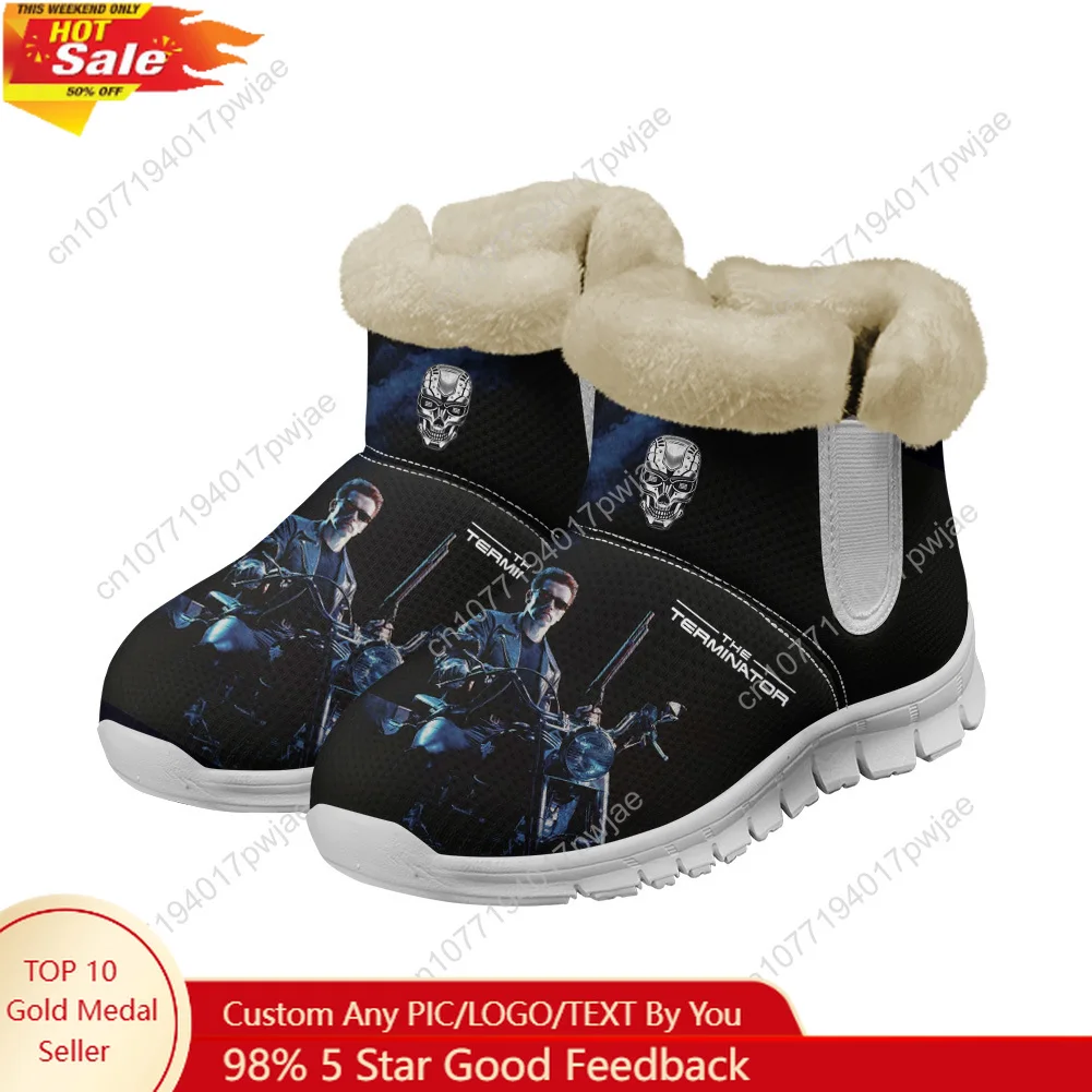 Movie Terminator A-Arnold S-Schwarzenegger Snow Boots Mens Womens Winter outdoor warm shoes
Movie Terminator A-Arnold S-Schwarzenegger Snow Boots Mens Womens Winter outdoor warm shoes