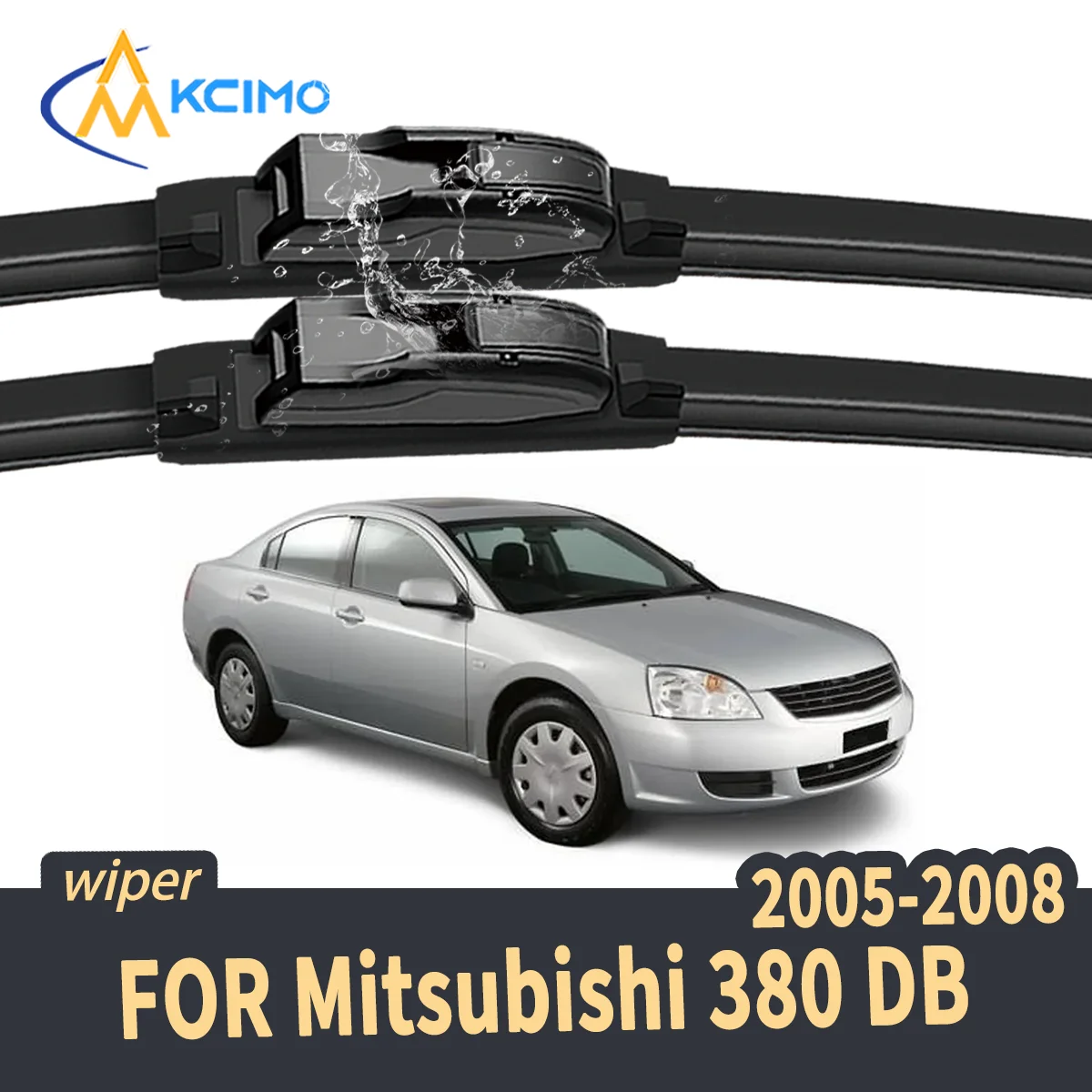 For Mitsubishi 380 DB 2005-2008 Windshield Wiper Blades Silent Natural Rubber Car Front Window Replacement Parts
For Mitsubishi 380 DB 2005-2008 Windshield Wiper Blades Silent Natural Rubber Car Front Window Replacement Parts