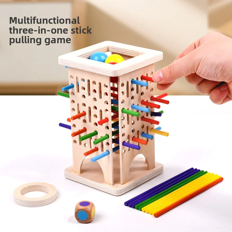 Деревянные игрушки-палочки для детей - Интерактивные развивающие игры для нескольких игроков - Развитие логического мышления для совместных игр родителей и детей
Деревянные игрушки-палочки для детей - Интерактивные развивающие игры для нескольких игроков - Развитие логического мышления для совместных игр родителей и детей