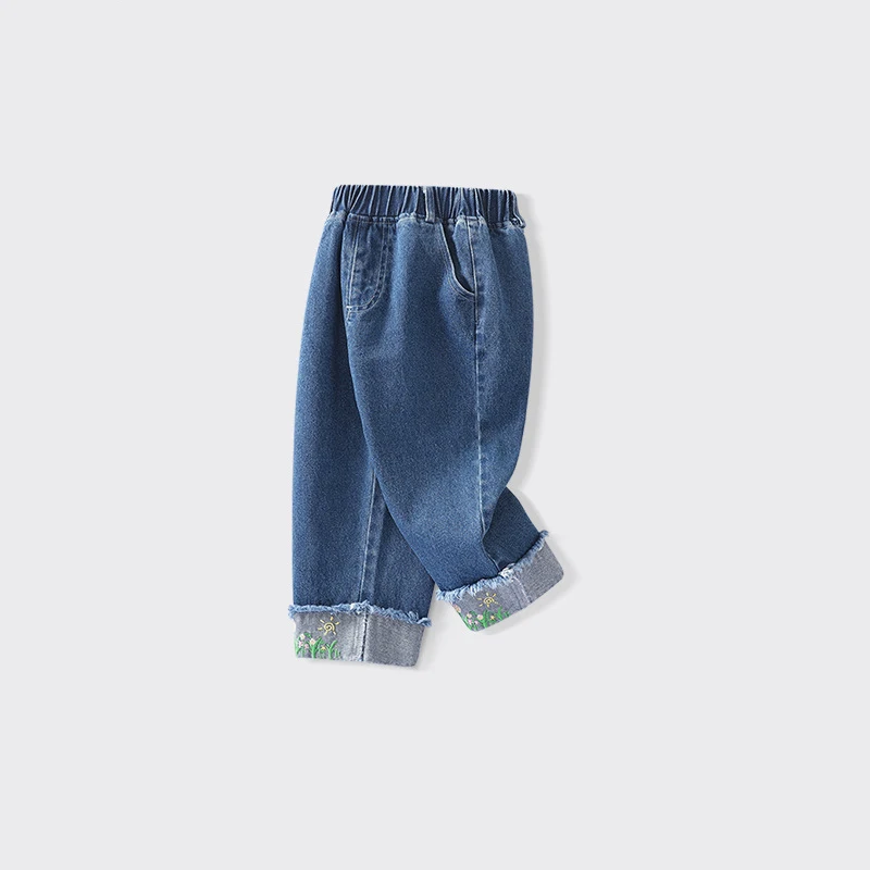 UNITIM Newborn Boys Jeans 2026 Spring Toddler Girls Demin Pant Mid Waist Flower Embroidery Kids Baby Girls Straight Leg Pant
UNITIM Newborn Boys Jeans 2026 Spring Toddler Girls Demin Pant Mid Waist Flower Embroidery Kids Baby Girls Straight Leg Pant