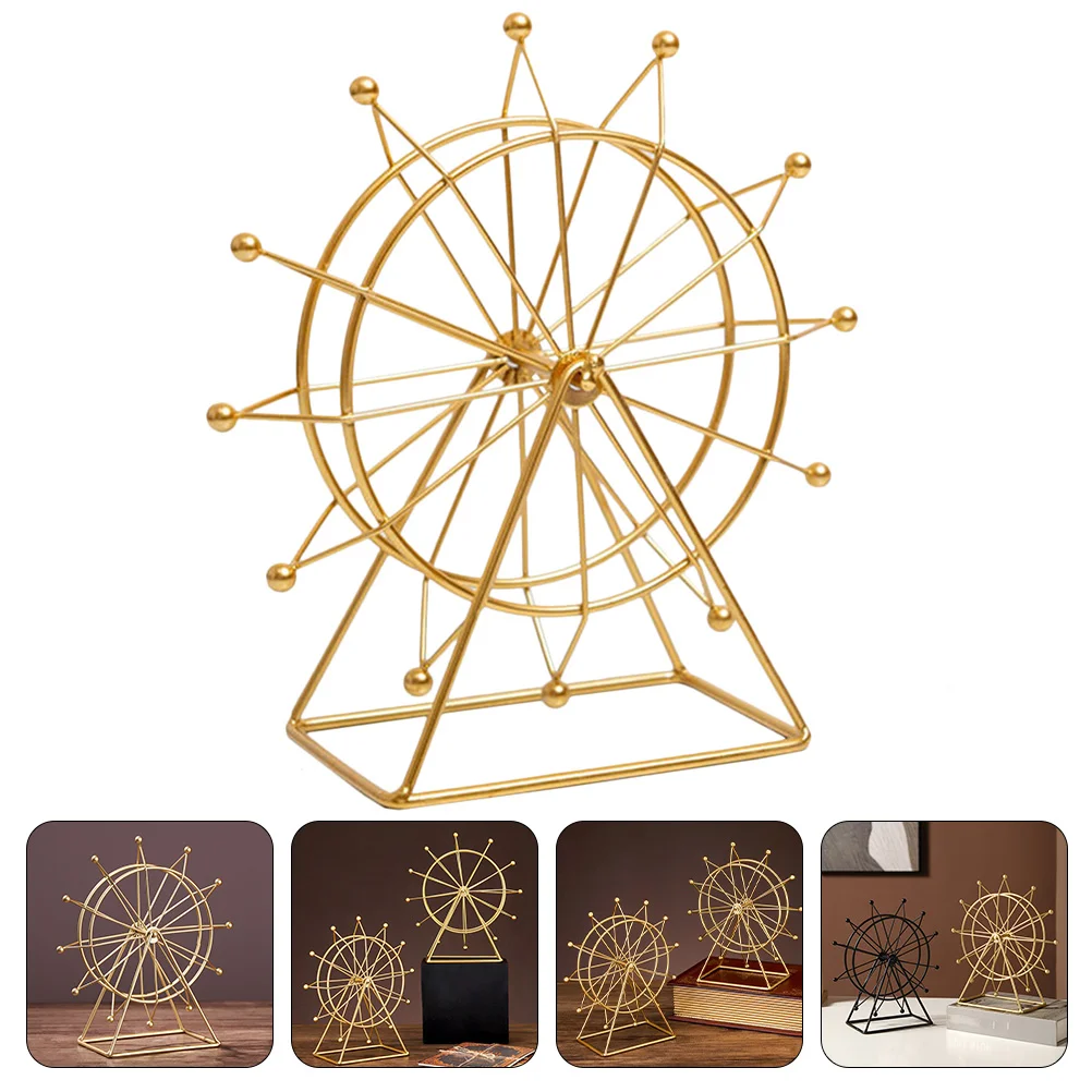 Ferris Wheel Model Ornament Modern Decorative Objects High Quality Home Table Decorations Accents Iron Bookcase Desktop
Ferris Wheel Model Ornament Modern Decorative Objects High Quality Home Table Decorations Accents Iron Bookcase Desktop