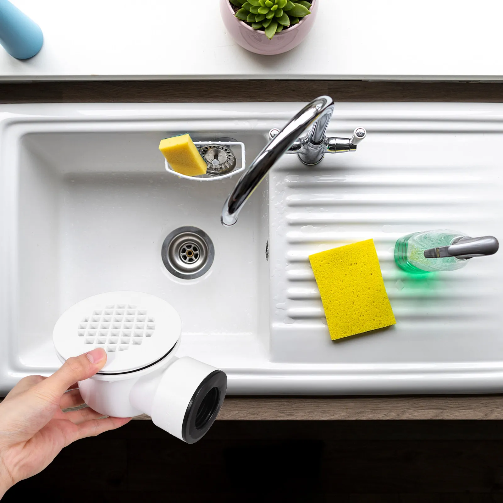 Anti Odor Floor Drain Low Profile Shower Stopper Side Outlet Fittings Bathroom Plastic Base Efficient Filtration Durable ABS
Anti Odor Floor Drain Low Profile Shower Stopper Side Outlet Fittings Bathroom Plastic Base Efficient Filtration Durable ABS