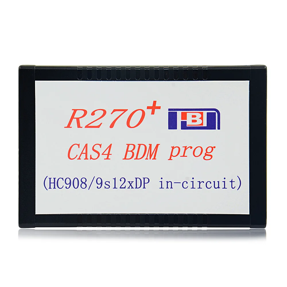 R270+V1.20 BDM Programmer for BMW CAS4 odometer calibrator
R270+V1.20 BDM Programmer for BMW CAS4 odometer calibrator