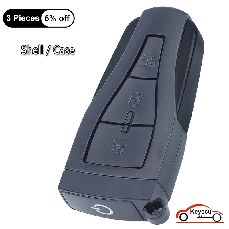 KEYECU 3 Buttons Case for MG Morris Garages MG6 MG550 Roewe 550 E550 Auto Smart Remote Control Key Shell Cover Fob Replacement
KEYECU 3 Buttons Case for MG Morris Garages MG6 MG550 Roewe 550 E550 Auto Smart Remote Control Key Shell Cover Fob Replacement