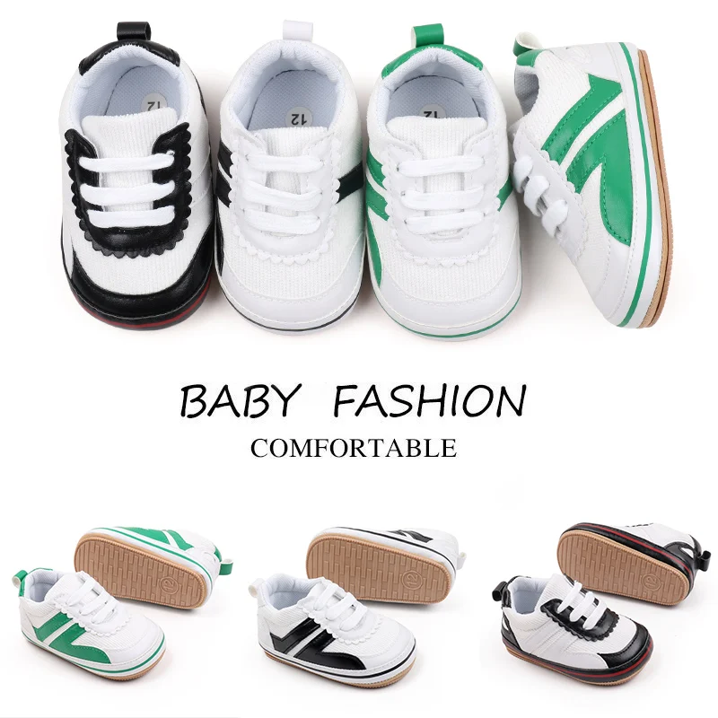 Baby Shoes Soft Sneaker PU and PVC Sole Anti-slip Newborn Toddler Prewalk Shoes Spring and Autumn Style for Boy and Girl BMB3200
Baby Shoes Soft Sneaker PU and PVC Sole Anti-slip Newborn Toddler Prewalk Shoes Spring and Autumn Style for Boy and Girl BMB3200