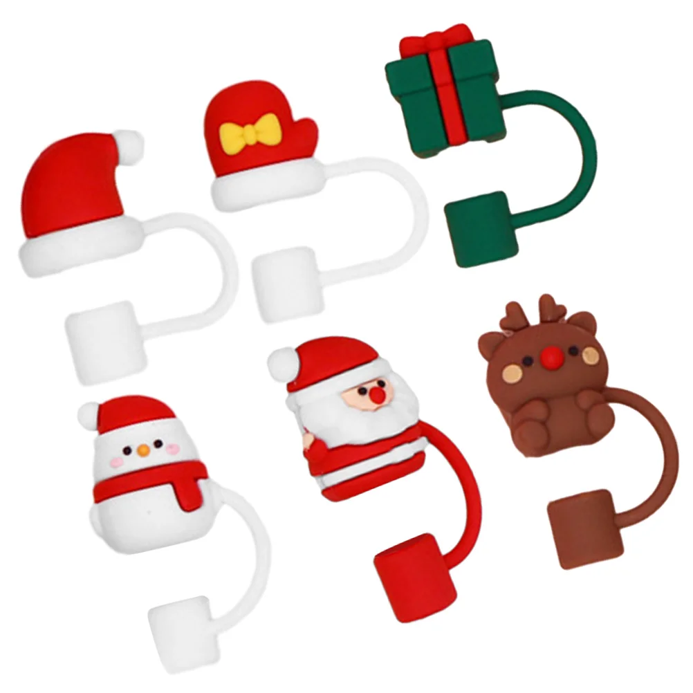 Christmas Straw Hat Reusable Straws Silicone Caps For Toppers Drinking Covers Shot
Christmas Straw Hat Reusable Straws Silicone Caps For Toppers Drinking Covers Shot