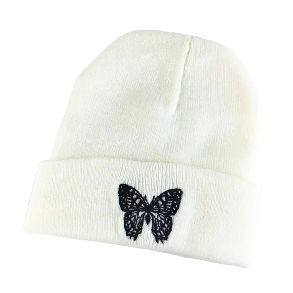 Stylish Men Hat Butterflies Embroidery Solid Color Knitted Beanie Hat Cold Winter Unisex Style Adults Knitted Cap
Stylish Men Hat Butterflies Embroidery Solid Color Knitted Beanie Hat Cold Winter Unisex Style Adults Knitted Cap