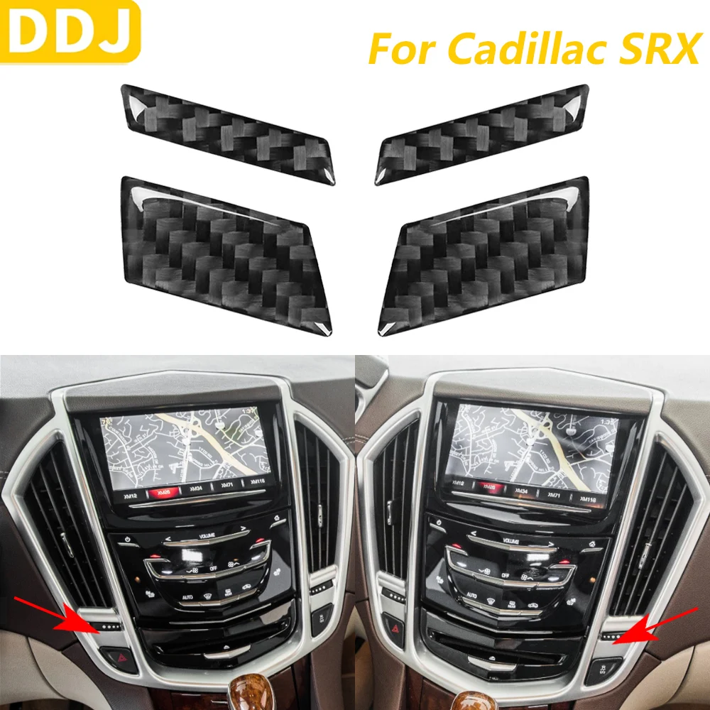 For Cadillac SRX 2013-2016 Carbon Fiber Central Control Air Outlet Adjustment Panel Trim Cover Car Accessories Interior Sticker 
For Cadillac SRX 2013-2016 Carbon Fiber Central Control Air Outlet Adjustment Panel Trim Cover Car Accessories Interior Sticker
