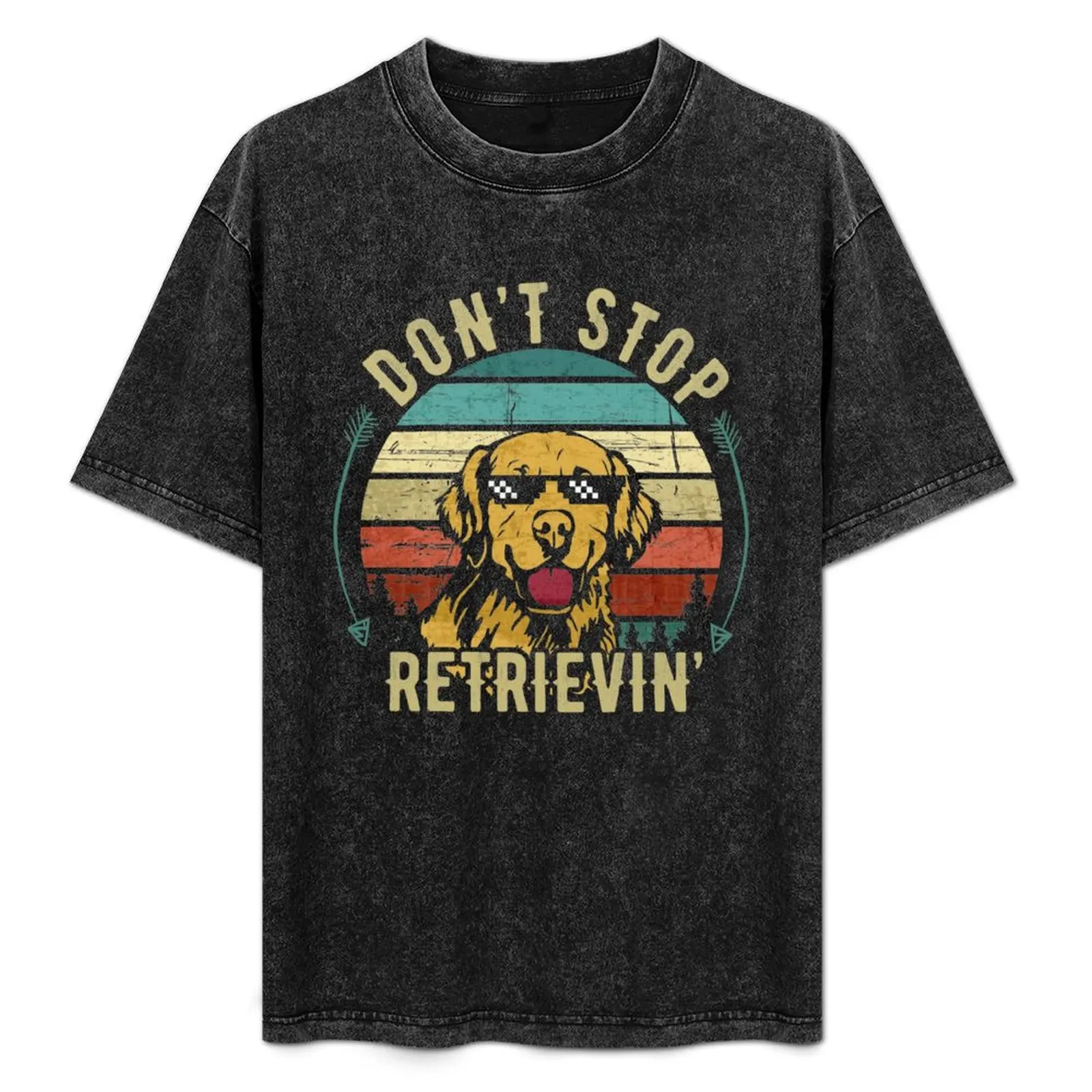 Don't stop retrieving Funny Golden Retriever Dog Vintage Colors Design Sunglasses T-Shirt
Don't stop retrieving Funny Golden Retriever Dog Vintage Colors Design Sunglasses T-Shirt