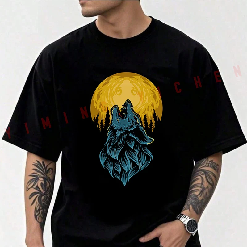 Wolf Roaring On The Moon Graphic Motorcycle Cotton Casual T-shirts Mens Summer Cycling Sportswear Top Tees 2026
Wolf Roaring On The Moon Graphic Motorcycle Cotton Casual T-shirts Mens Summer Cycling Sportswear Top Tees 2026