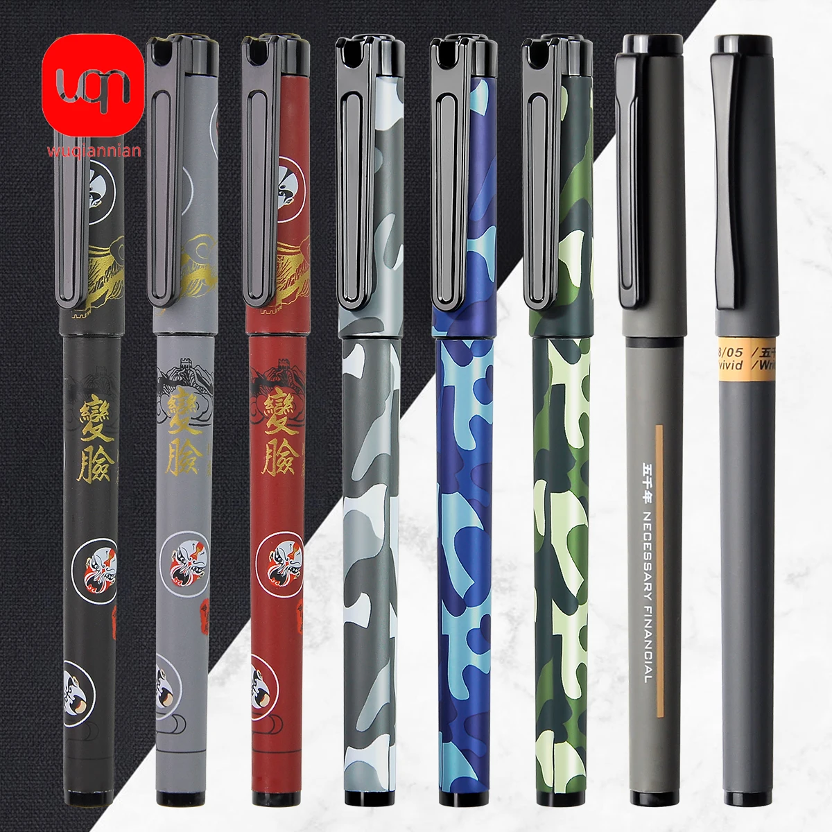 WQN-4/8/12 шт. гелевая ручка в винтажном стиле с наконечником 0,5 мм, гладкие чернила для письма, офисные и финансовые канцелярские принадлежности
WQN-4/8/12 шт. гелевая ручка в винтажном стиле с наконечником 0,5 мм, гладкие чернила для письма, офисные и финансовые канцелярские принадлежности