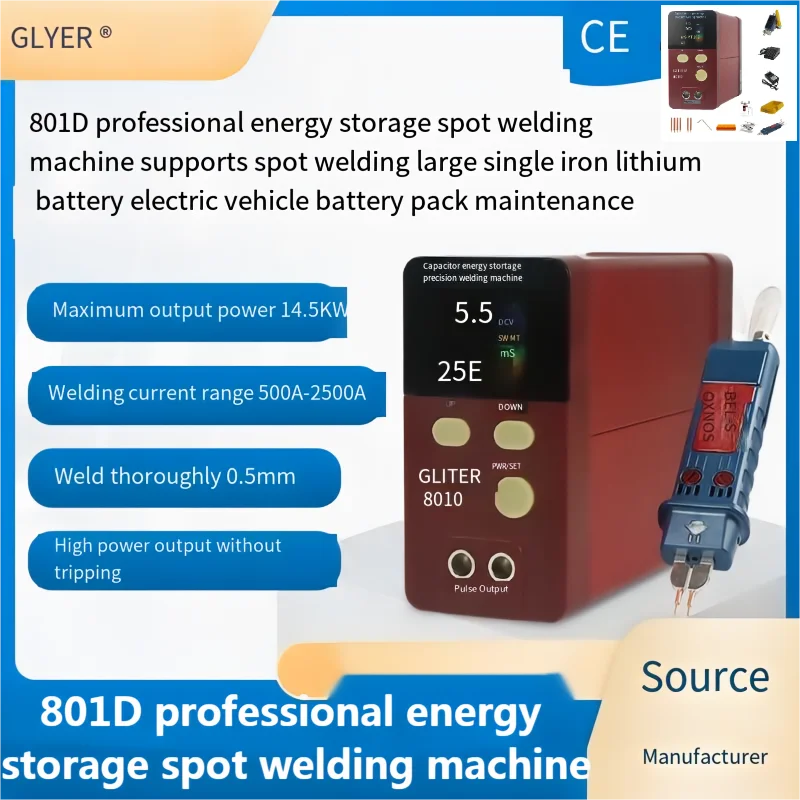 801D Capacitor Energy Storage Battery Spot Welding Machine Large Monomer Iithium Iron Phosphate Battery Welding Machine 292
801D Capacitor Energy Storage Battery Spot Welding Machine Large Monomer Iithium Iron Phosphate Battery Welding Machine 292