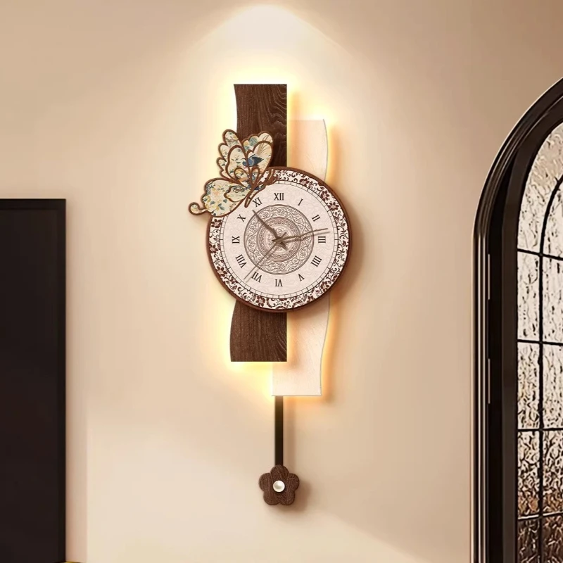 Sandstone Art Retro Living Room Wall Clock TV Background Wall Decoration Digital Clock Luxury Mural LED Silent Large Wall Clock
Sandstone Art Retro Living Room Wall Clock TV Background Wall Decoration Digital Clock Luxury Mural LED Silent Large Wall Clock