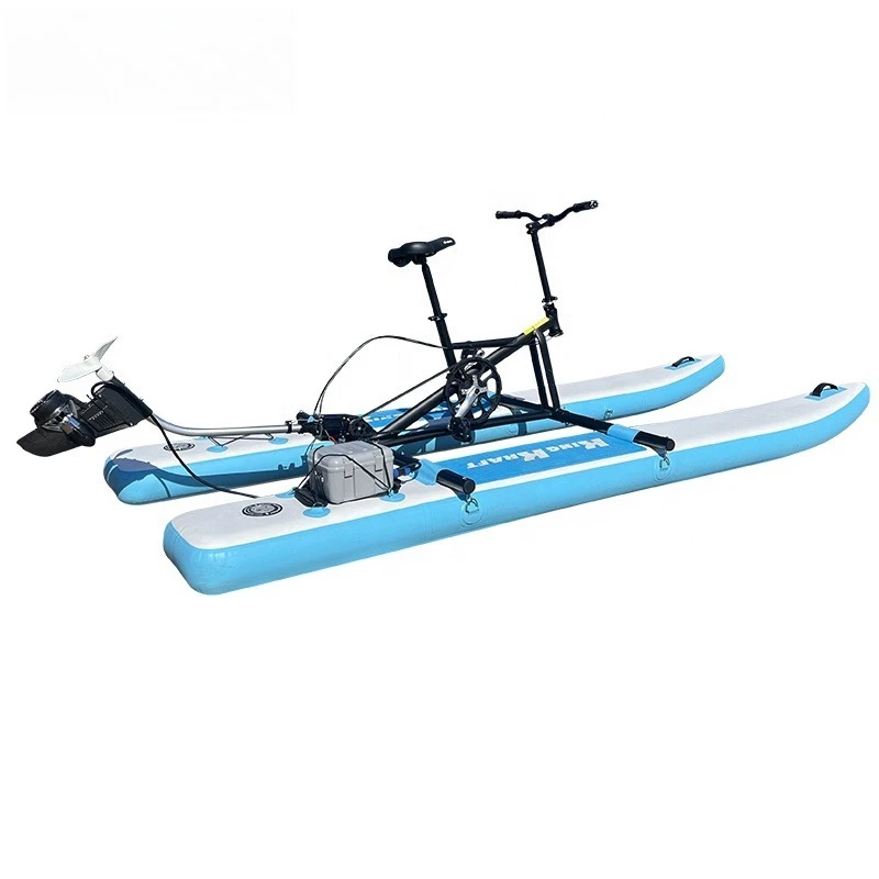 Electric Water Bike Pedal Boat Inflatable Floating Water Bike For Sale Water Bike
Electric Water Bike Pedal Boat Inflatable Floating Water Bike For Sale Water Bike
