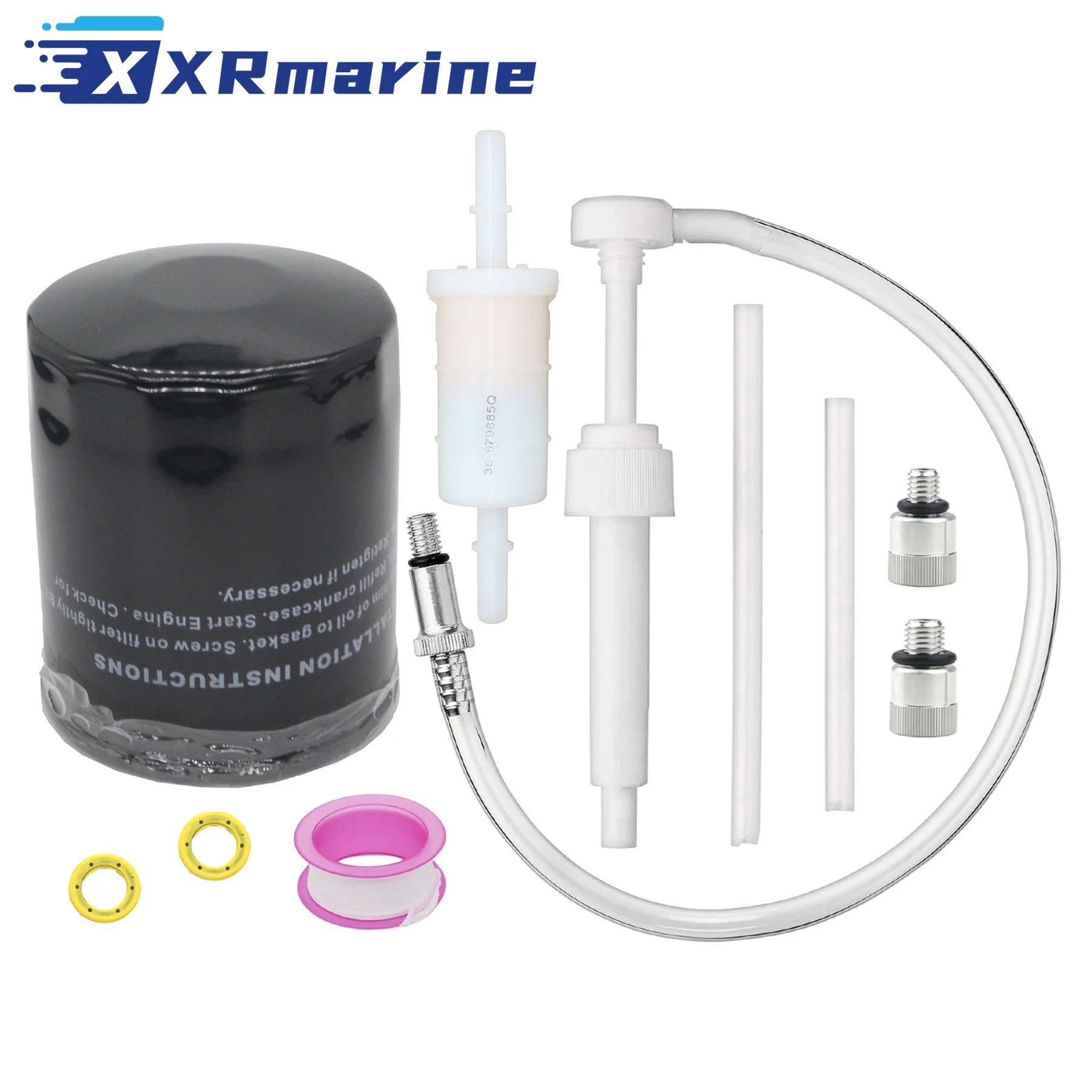 For Mercury 75 to115 HP 2.1L Outboard Marine Eninge 8M0065104 Oil Filter & 879885Q Fuel Filter Kit 8M0097854 822626T2 877768K01
For Mercury 75 to115 HP 2.1L Outboard Marine Eninge 8M0065104 Oil Filter & 879885Q Fuel Filter Kit 8M0097854 822626T2 877768K01