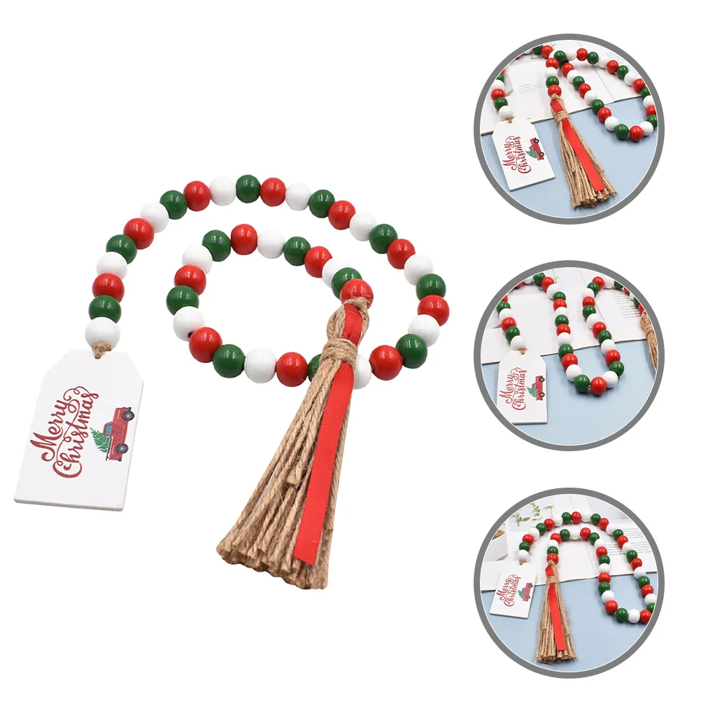 Wooden Bead String Tassel Pendant Hanging Decorative Beads Garland for Home Party Farmhouse Wall Ornament Wooden Beads Garland
Wooden Bead String Tassel Pendant Hanging Decorative Beads Garland for Home Party Farmhouse Wall Ornament Wooden Beads Garland