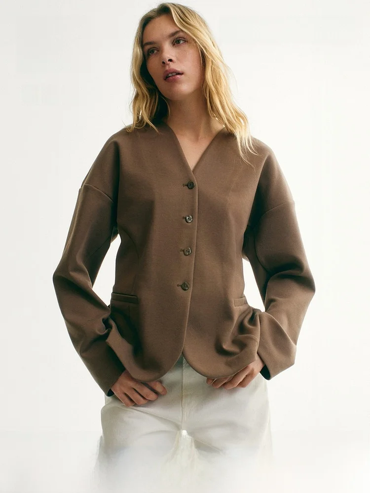 H&M Women's Suiting Sweatcloth Commute Style Spring 2026 Polyester Cotton Spandex Blend Daily Wear Office Ready
H&M Women's Suiting Sweatcloth Commute Style Spring 2026 Polyester Cotton Spandex Blend Daily Wear Office Ready