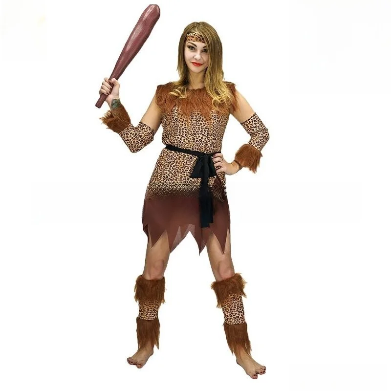 Adult Women's Cave Woman Role Play Costume Par Leopard Print Masquerade Ball Dr Set Women's Faion loween Outfit
Adult Women's Cave Woman Role Play Costume Par Leopard Print Masquerade Ball Dr Set Women's Faion loween Outfit