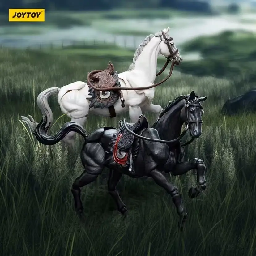 JOYTOY 1:18 Jianghu martial arts series, costume action figures, mounts, black and white war horses, military horses
JOYTOY 1:18 Jianghu martial arts series, costume action figures, mounts, black and white war horses, military horses