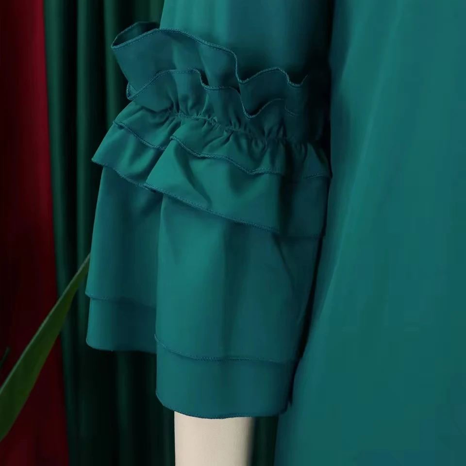 Women'S Fashion Casual Dress Ruffle Hem Flare Sleeve Plus Size Cute Maxi Dress Women 2025 Trendy Cocktail Swing Dress
Women'S Fashion Casual Dress Ruffle Hem Flare Sleeve Plus Size Cute Maxi Dress Women 2025 Trendy Cocktail Swing Dress