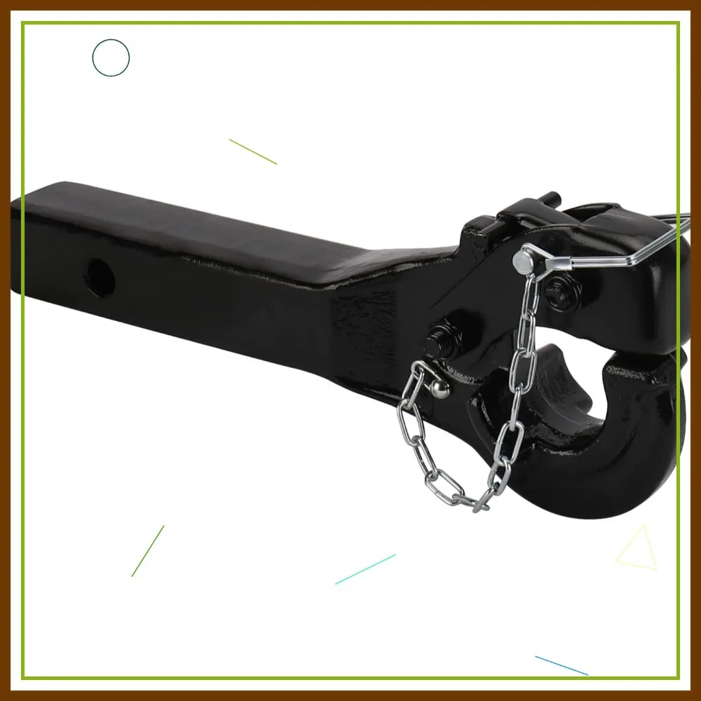 10 Ton Pintle Hitch Hook for 2 Inch Receivers, 20000 lbs Towing Capacity, Durable Steel Construction
10 Ton Pintle Hitch Hook for 2 Inch Receivers, 20000 lbs Towing Capacity, Durable Steel Construction
