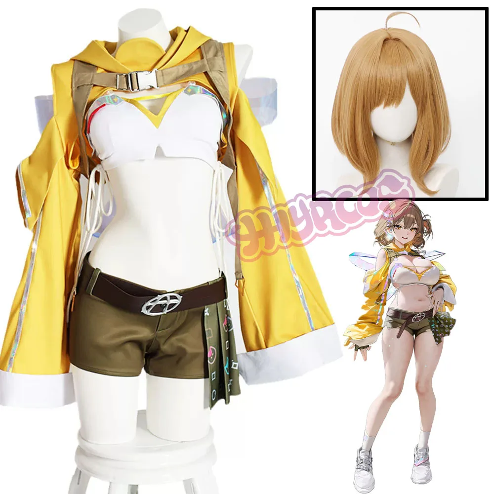 Anis Cosplay Costume Wig Hairpin Anis New Hooded Coat Shorts Strapless Halloween Cosplay Party Summer Uniform Accessories
Anis Cosplay Costume Wig Hairpin Anis New Hooded Coat Shorts Strapless Halloween Cosplay Party Summer Uniform Accessories