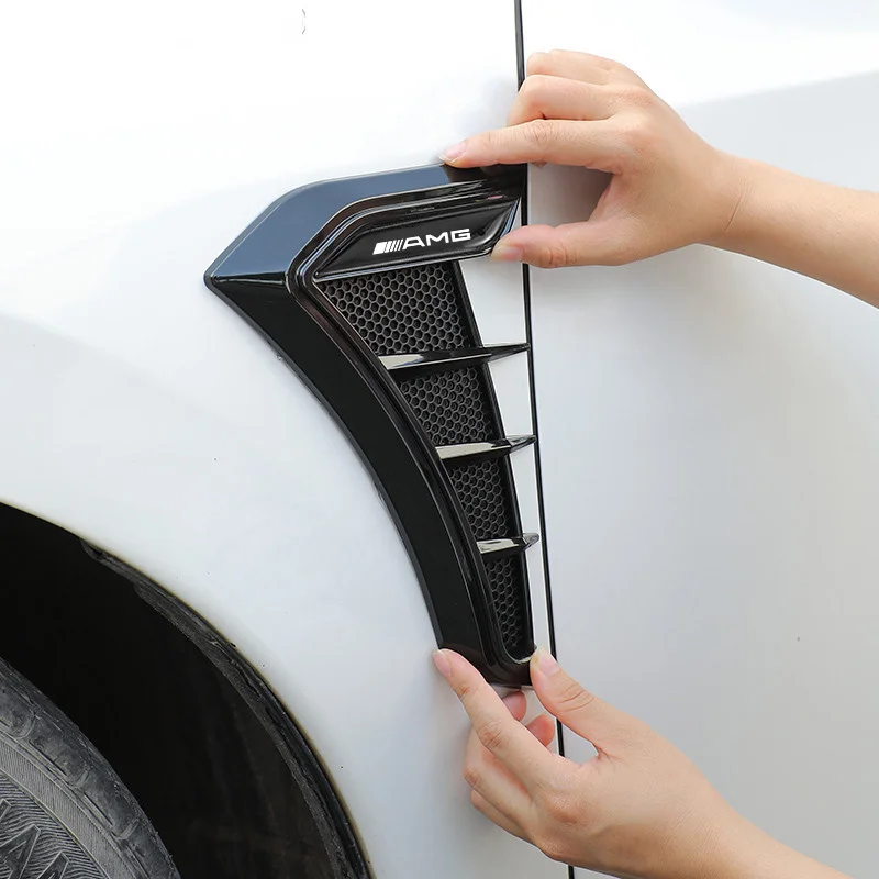 2PCS Car Side Leafboard Sticker Flank Fender Modified Accessories For Mercedes Benz Amg W204 W205 W108 W212 W213 Smart CLA W176
2PCS Car Side Leafboard Sticker Flank Fender Modified Accessories For Mercedes Benz Amg W204 W205 W108 W212 W213 Smart CLA W176
