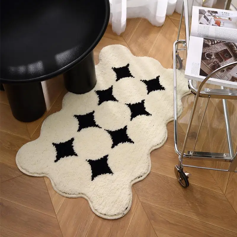 Absorbent Bathroom Mat Home Toilet Floor Carpet Non-Slip Door Mat Bedroom Carpet Polyester Material Pure Color Nordic Style
Absorbent Bathroom Mat Home Toilet Floor Carpet Non-Slip Door Mat Bedroom Carpet Polyester Material Pure Color Nordic Style