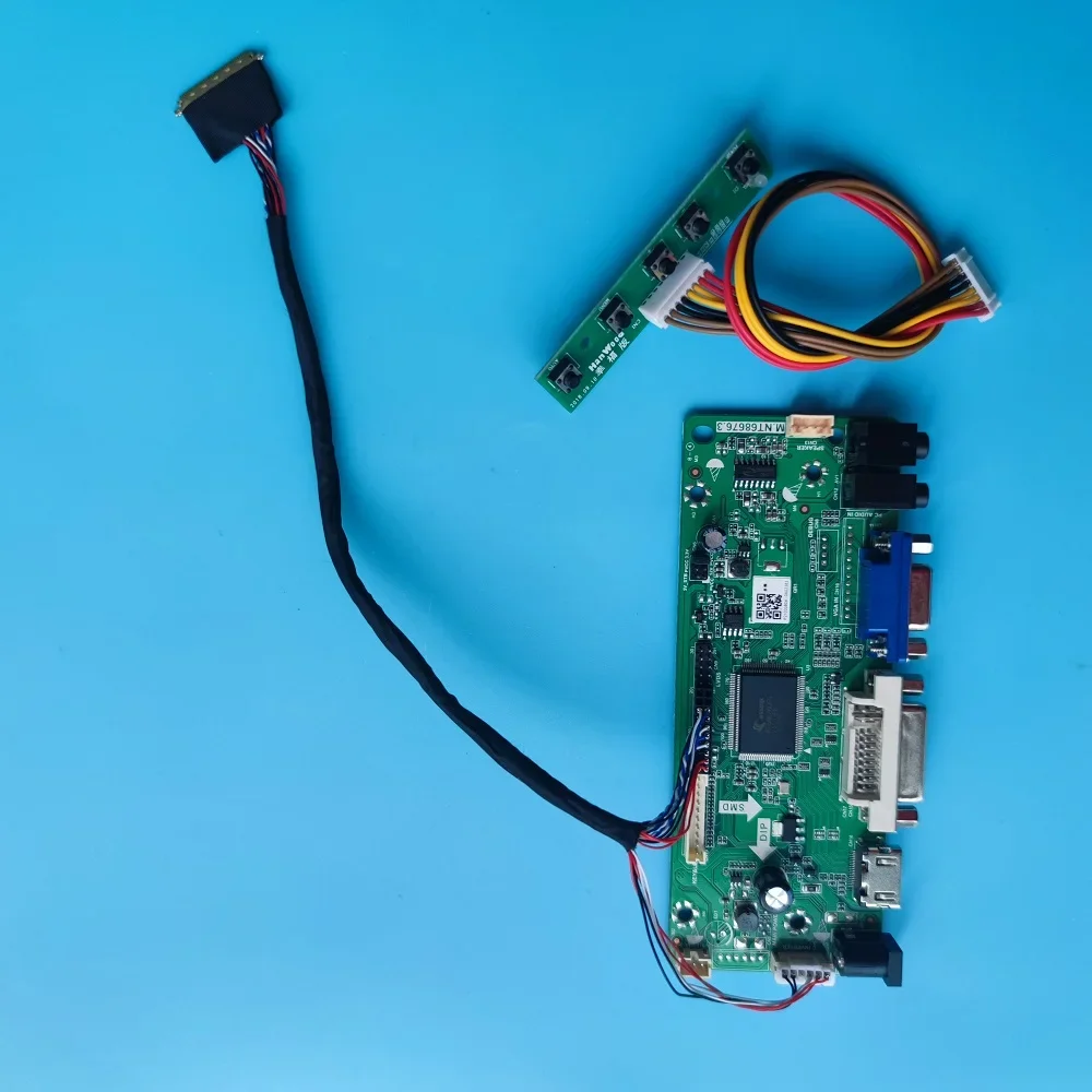 Kit For B156XTN03.2 B156XTN03.4 B156XTN03.0 DVI LED LCD 15.6" 40pin LVDS Controller board Audio HDMI-compatible VGA 1366X768 DIY
Kit For B156XTN03.2 B156XTN03.4 B156XTN03.0 DVI LED LCD 15.6" 40pin LVDS Controller board Audio HDMI-compatible VGA 1366X768 DIY