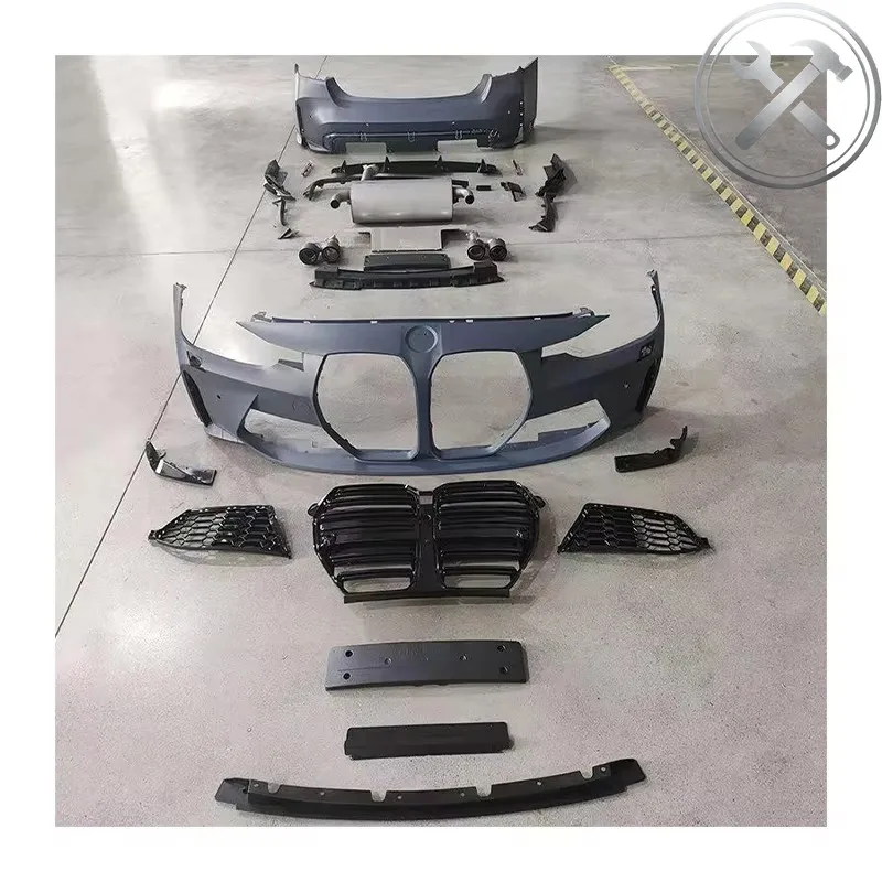 Factory Wholesale PP Plastic G80 M3 Style Full Body Kit Front Rear Bumper Side Skirt Exterior Replacement For 3 Series F30 2012-
Factory Wholesale PP Plastic G80 M3 Style Full Body Kit Front Rear Bumper Side Skirt Exterior Replacement For 3 Series F30 2012-