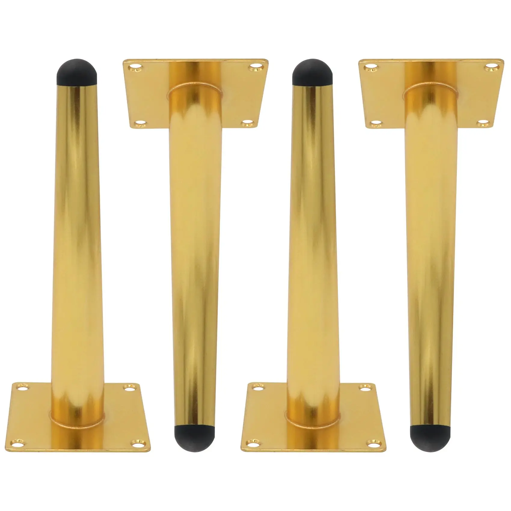 4pcs 10-Inch Solid Metal Tapered Furniture Legs With Mounting Plates, Heavy-Duty Round Iron Legs For Tables, Desks And
4pcs 10-Inch Solid Metal Tapered Furniture Legs With Mounting Plates, Heavy-Duty Round Iron Legs For Tables, Desks And