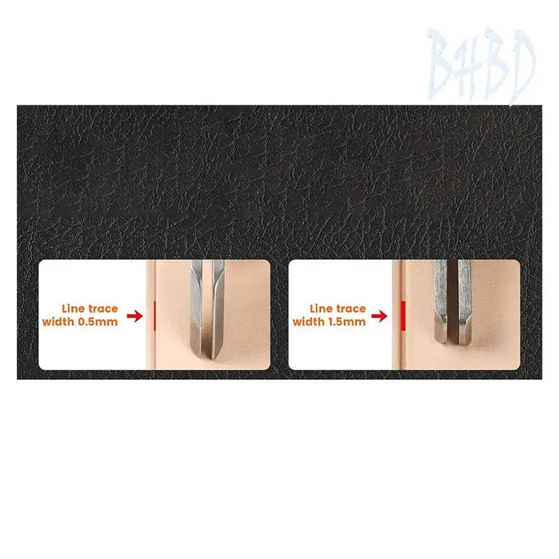 BHBD-Adjustable Edge Creaser For Leather Crafting And Working Tools, Stainless Steel With Black Walnut Handle
BHBD-Adjustable Edge Creaser For Leather Crafting And Working Tools, Stainless Steel With Black Walnut Handle