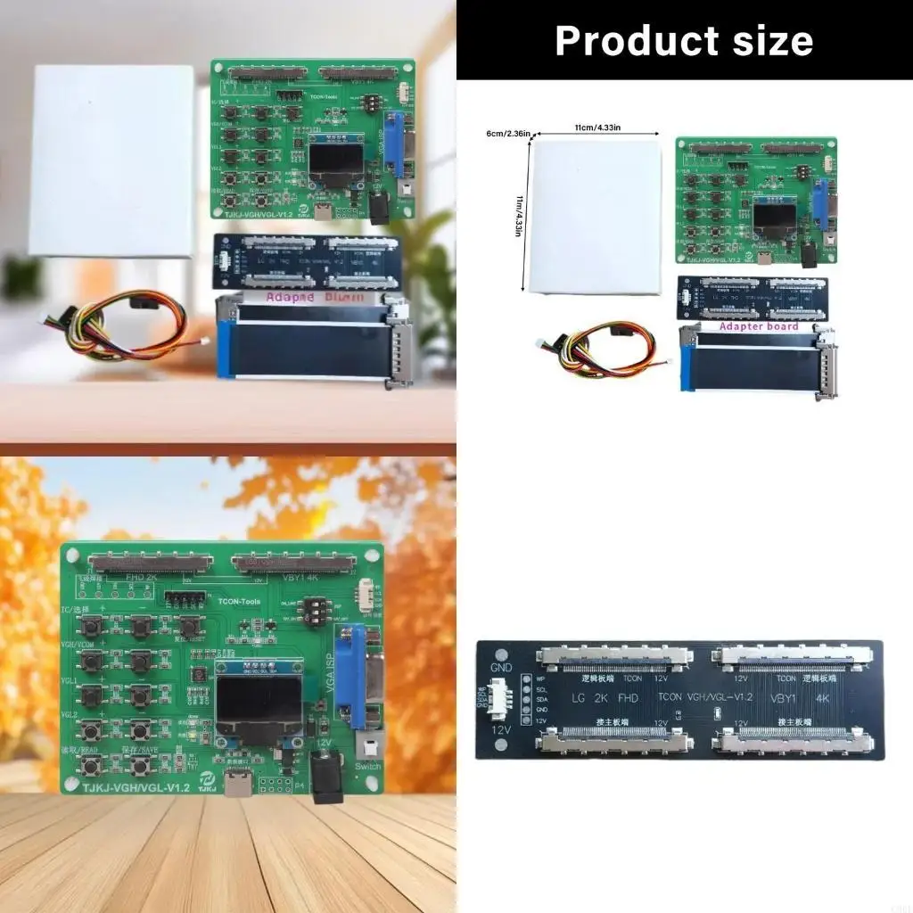 C90F Precise Tcon Regulator Programmer Module For VGH VGL VCOM Adjustment