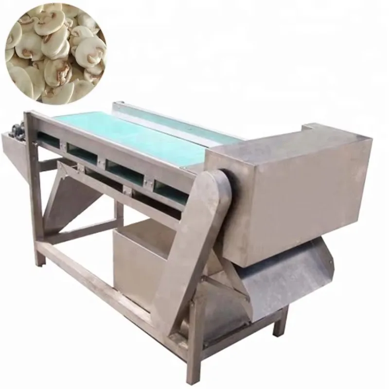 Shiitake/ Button Mushroom Cutting Machine Mushroom Slicer Slicing Machine