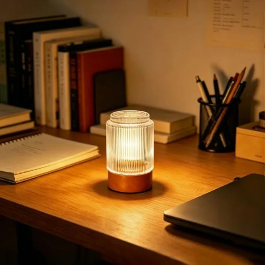 Glass Mini Night Light, 2 AAA Battery Operated Plug-Free, 6H On 18H Off Auto Timer, Warm Light, Portable Small Nightlight for B
Glass Mini Night Light, 2 AAA Battery Operated Plug-Free, 6H On 18H Off Auto Timer, Warm Light, Portable Small Nightlight for B