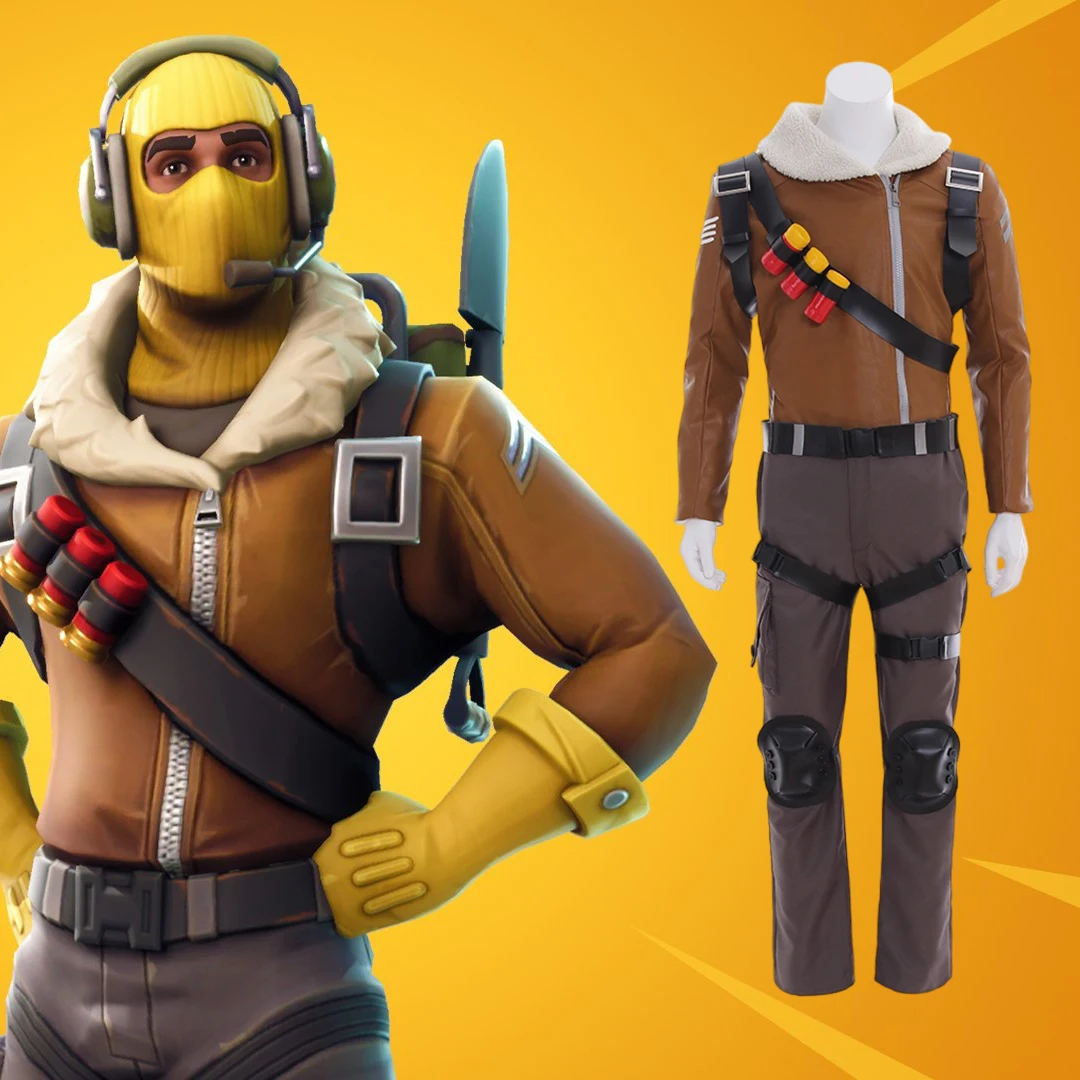 Game Raptor Cosplay Battle Royale Costume Men's Punk Retro Combat Uniform Suit Halloween Carnival Party Disguise Outfits
Game Raptor Cosplay Battle Royale Costume Men's Punk Retro Combat Uniform Suit Halloween Carnival Party Disguise Outfits