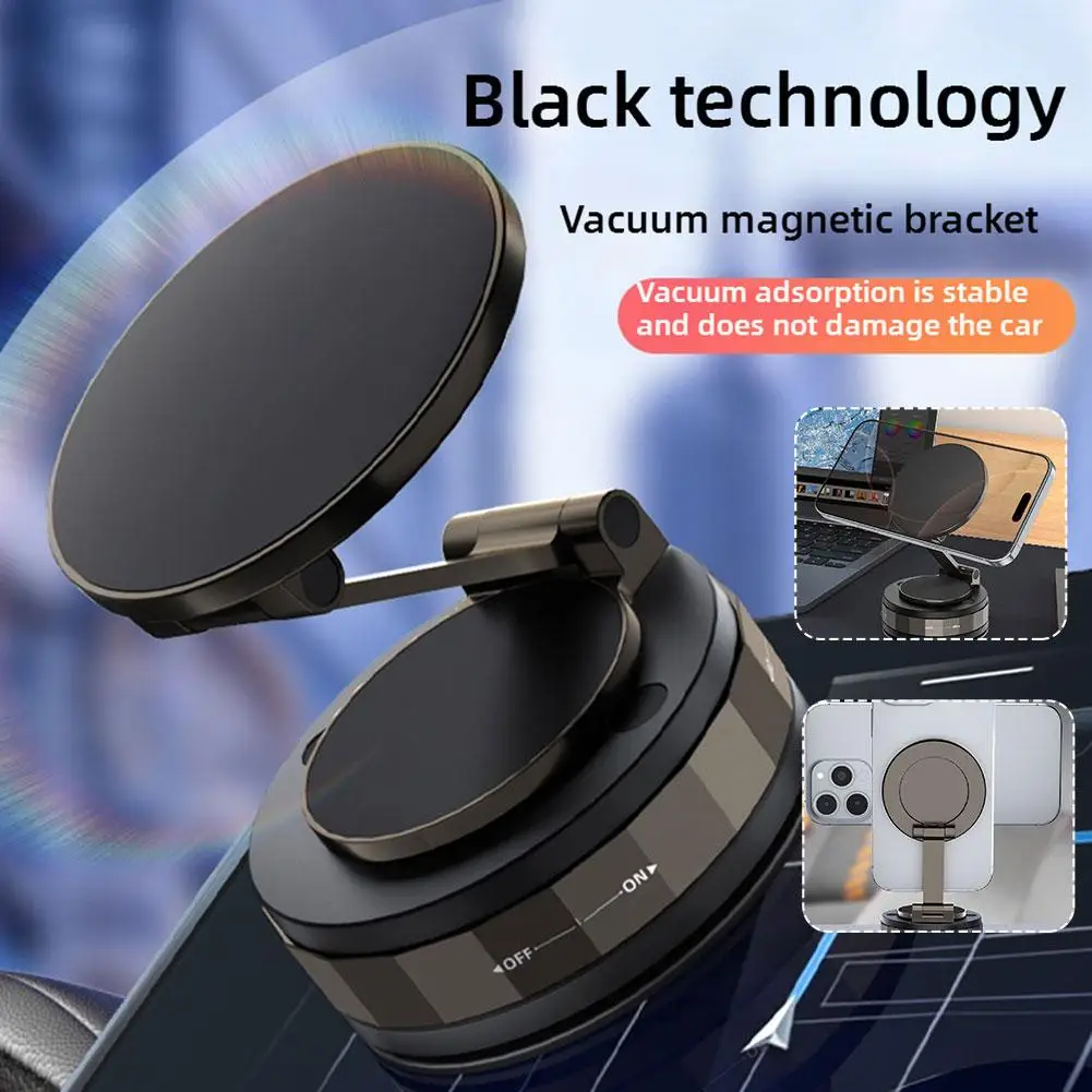 Foldable Car Phone Holder Vacuum Double-sided Magnetic Dashboard GPS Stand For Magsafe 16-12 Pro Max Y8I9
Foldable Car Phone Holder Vacuum Double-sided Magnetic Dashboard GPS Stand For Magsafe 16-12 Pro Max Y8I9