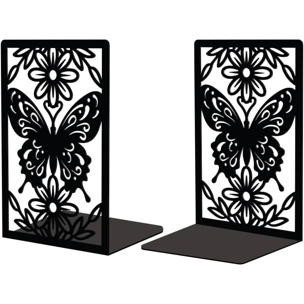 Metal Butterfly Bookends for Shelves Shelf Desk Office Room Decorative Heavy Duty Study Unique Creative Anti-Slip Bookends
Metal Butterfly Bookends for Shelves Shelf Desk Office Room Decorative Heavy Duty Study Unique Creative Anti-Slip Bookends