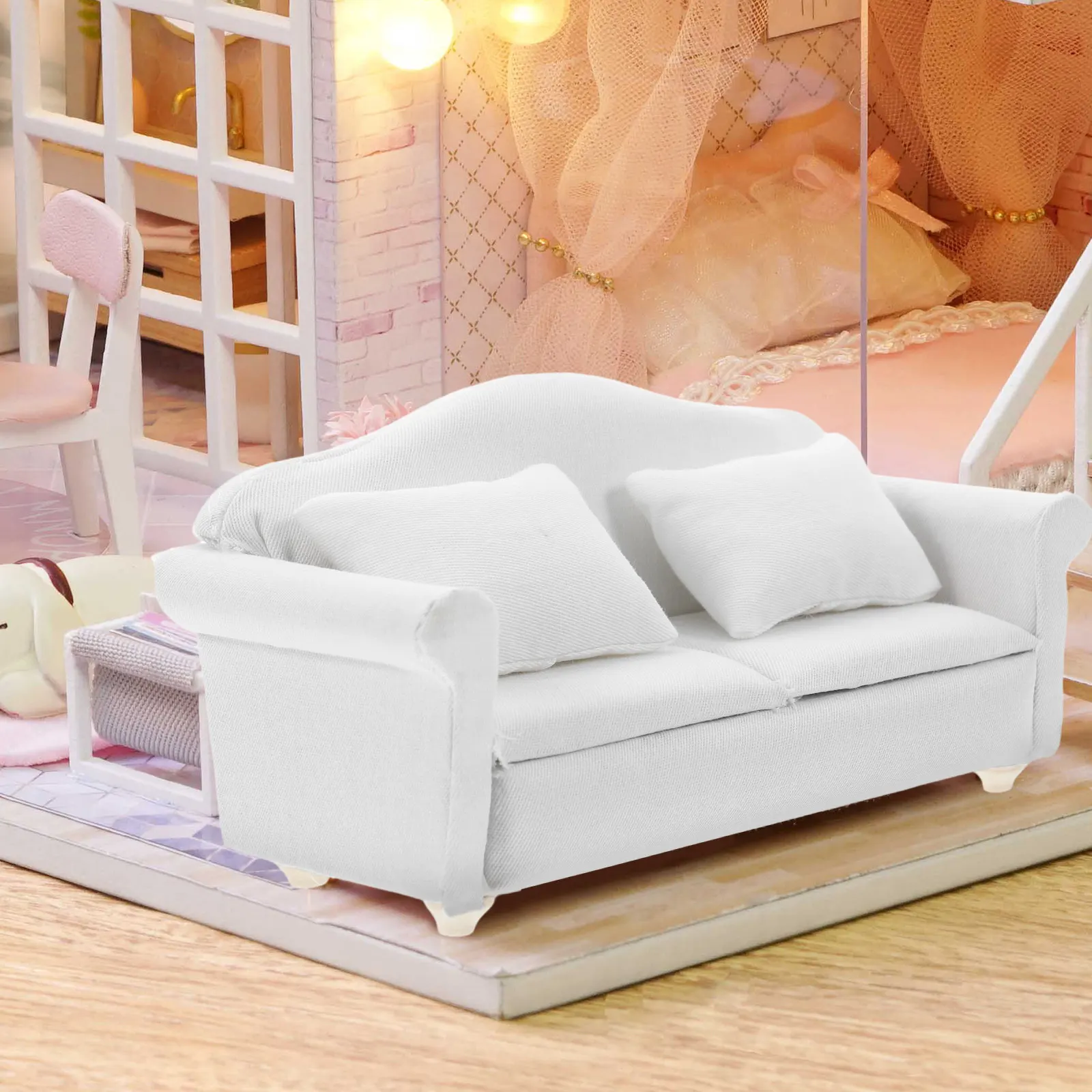 Mini Sofa Decorative Tiny Sofa Realistic Micro Landscape Miniature Couch Tiny House Furniture Garden Decoration
Mini Sofa Decorative Tiny Sofa Realistic Micro Landscape Miniature Couch Tiny House Furniture Garden Decoration