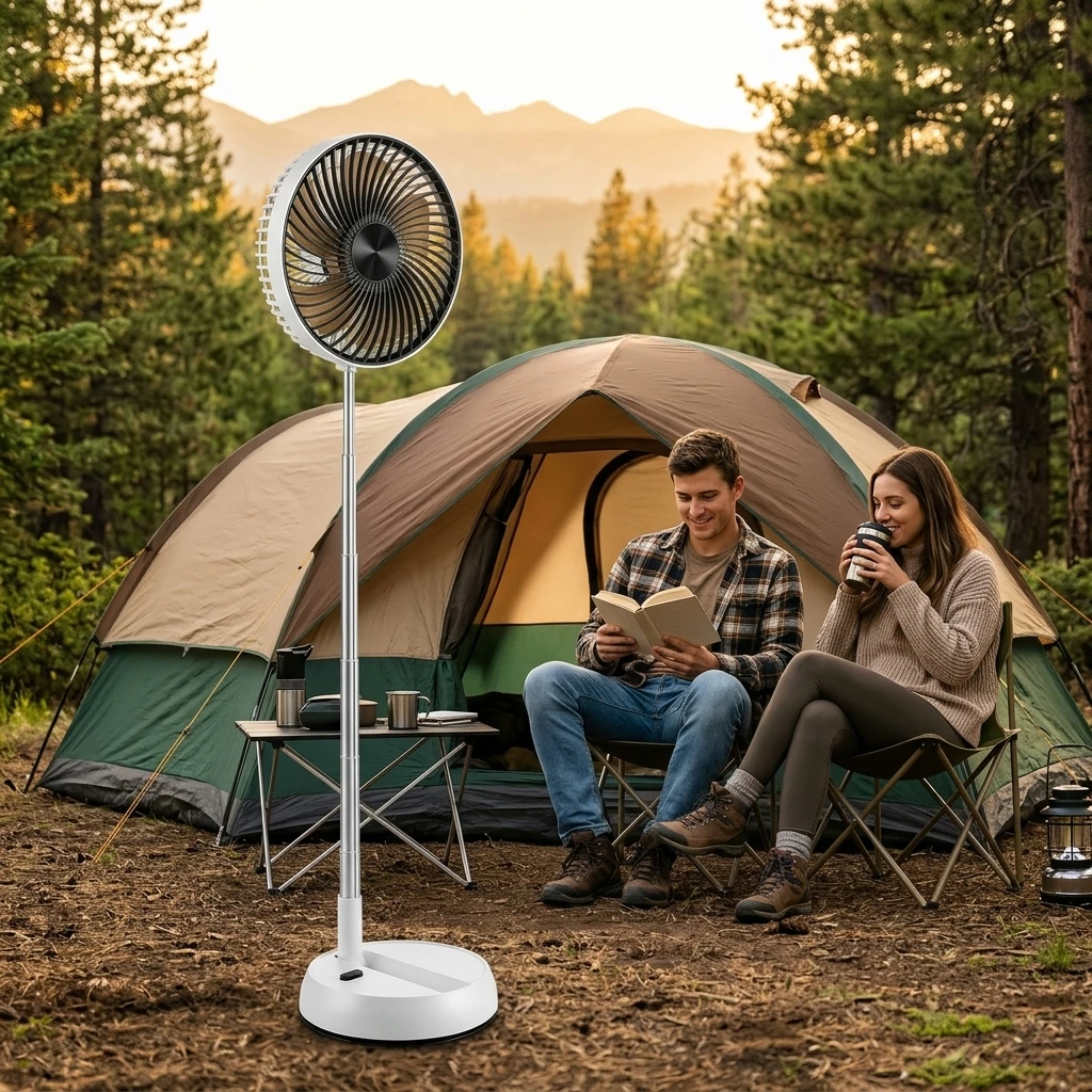 Telescopic Foldable Quiet Fan, Rechargeable Oscillating with Remote, Desk Floor Dual Use, Portable Outdoor & Easy Storage
Telescopic Foldable Quiet Fan, Rechargeable Oscillating with Remote, Desk Floor Dual Use, Portable Outdoor & Easy Storage