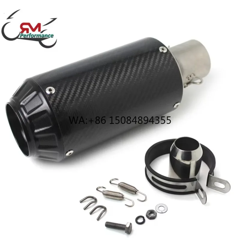 Modified Motorcycle Exhaust AR Sport Racing Muffler Moto Austins Carbon Fiber Exhaust Pipe With DB Killer
Modified Motorcycle Exhaust AR Sport Racing Muffler Moto Austins Carbon Fiber Exhaust Pipe With DB Killer