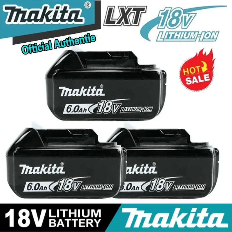 latest Makita 6.0Ah 18V Rechargeable Lithium Battery, Multi-Protection, High Power, for Makita 18V LXT Heavy Duty Power Tools
latest Makita 6.0Ah 18V Rechargeable Lithium Battery, Multi-Protection, High Power, for Makita 18V LXT Heavy Duty Power Tools