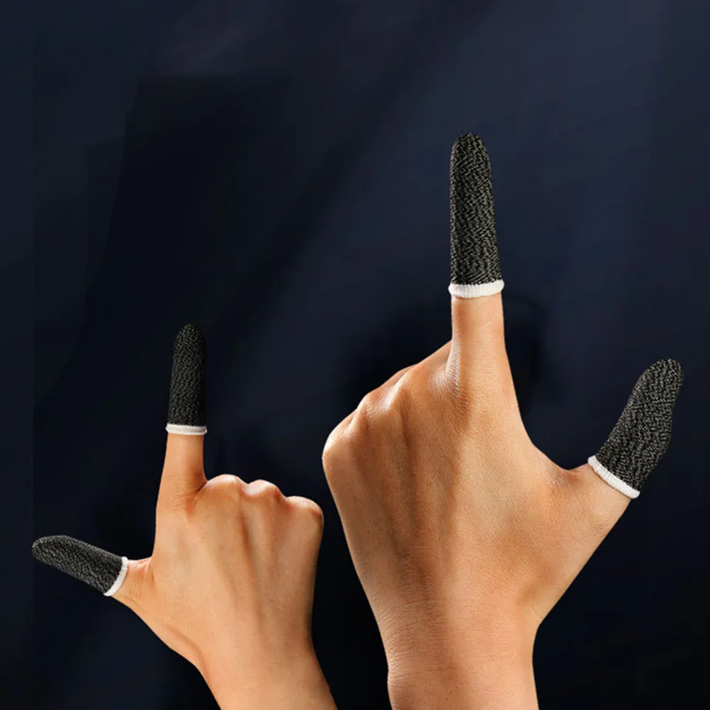 10Pcs Anti-Sweat Game Finger Sleeves Breathable Durable Touchscreen Thumb Cover Game Finger Sleeve Gaming Anti-Sweat Thumb Cover
10Pcs Anti-Sweat Game Finger Sleeves Breathable Durable Touchscreen Thumb Cover Game Finger Sleeve Gaming Anti-Sweat Thumb Cover