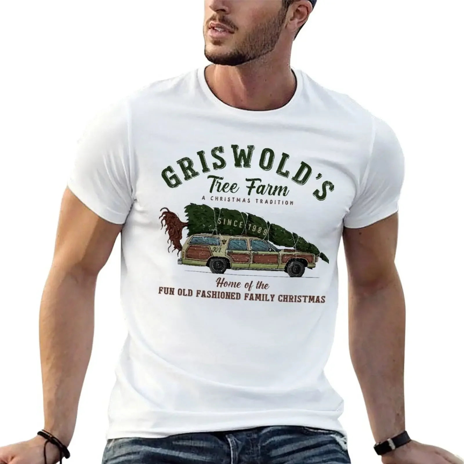 Griswold's Christmas Tree Farm T-Shirt luxury clothing labubu Blouse summer tops mens graphic t-shirts anime
Griswold's Christmas Tree Farm T-Shirt luxury clothing labubu Blouse summer tops mens graphic t-shirts anime