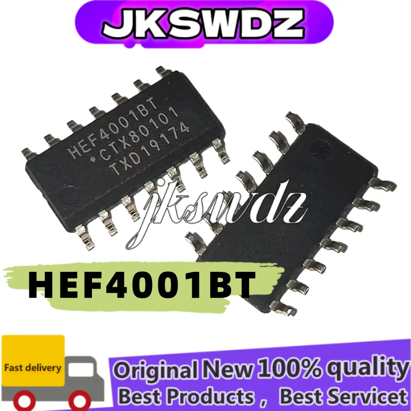 10PCS 100% New HEF4001BT HEF4011BT HEF4013BT HEF4024BT HEF4066BT HEF4069UBT HEF4081BT HEF4093BT HEF40106BT SOP-14
10PCS 100% New HEF4001BT HEF4011BT HEF4013BT HEF4024BT HEF4066BT HEF4069UBT HEF4081BT HEF4093BT HEF40106BT SOP-14
