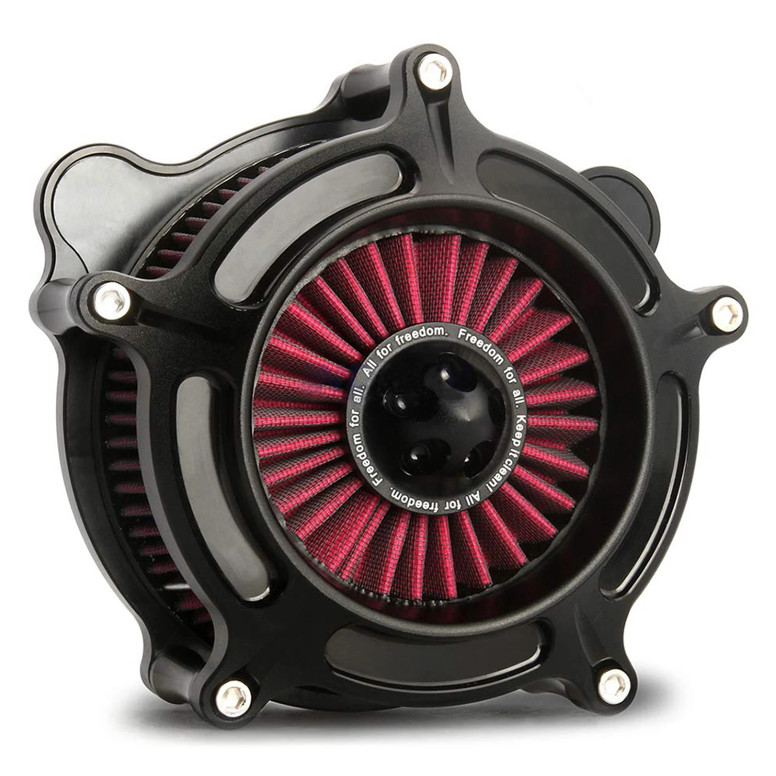 RED Filter element with Black Turbine Air Cleaner intake For Harley Touring Softail Dyna Sportster 1200 883 Forty Eight
RED Filter element with Black Turbine Air Cleaner intake For Harley Touring Softail Dyna Sportster 1200 883 Forty Eight