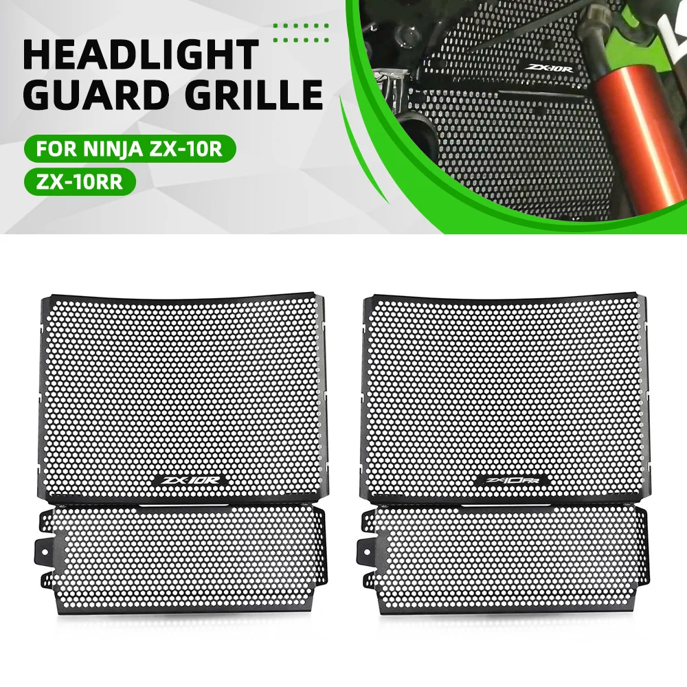 For KAWASAKI NINJA ZX-10R ZX 10R ZX-10RR 2018 2019 2020 ZX10R ZX10RR 2021 2022 2023 2024 Radiator Grille Guard Protector Cover
For KAWASAKI NINJA ZX-10R ZX 10R ZX-10RR 2018 2019 2020 ZX10R ZX10RR 2021 2022 2023 2024 Radiator Grille Guard Protector Cover